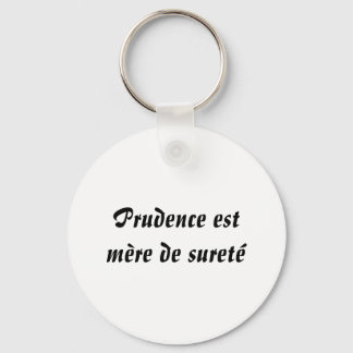 Chat Motard Keychain