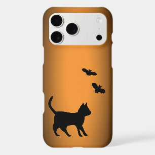 Chat noir avec chauve-souris