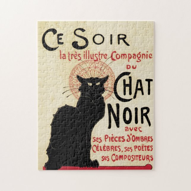 Chat Noir~Black Cat Jigsaw Puzzle (Vertical)