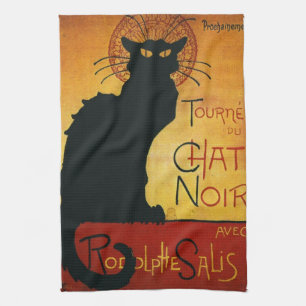 Chat Noir - Black Cat Kitchen Towel