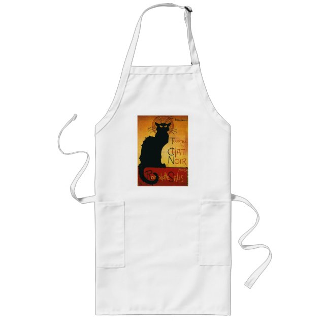 Chat Noir - Black Cat Long Apron (Front)