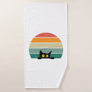 Chat noir Coucher de soleil Coucher de soleil Vint