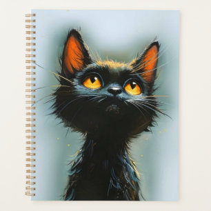Chat noir enchanté