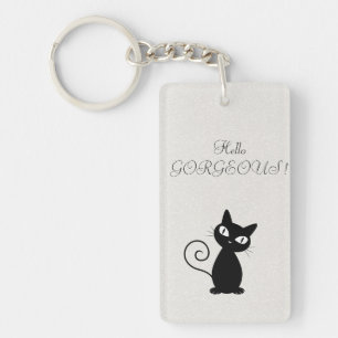 Chat noir fantaisiste et scintillant - Bonjour Mag