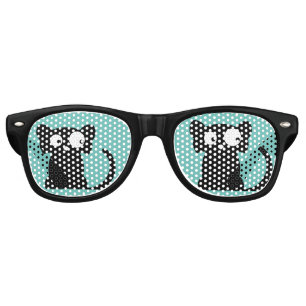 CHAT NOIR FUNNY Party Lunettes de soleil