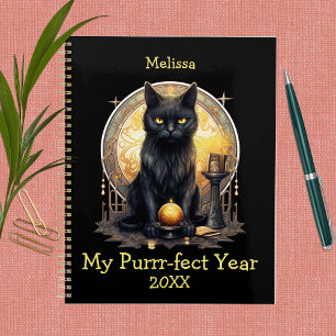 Chat noir gothique