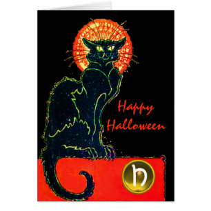 CHAT NOIR HALLOWEEN PARTY MONOGRAM