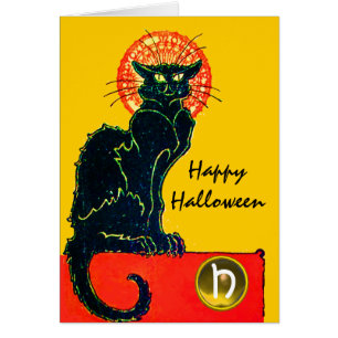CHAT NOIR HALLOWEEN PARTY MONOGRAM