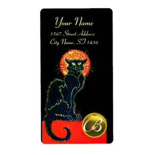 CHAT NOIR HALLOWEEN PARTY MONOGRAM