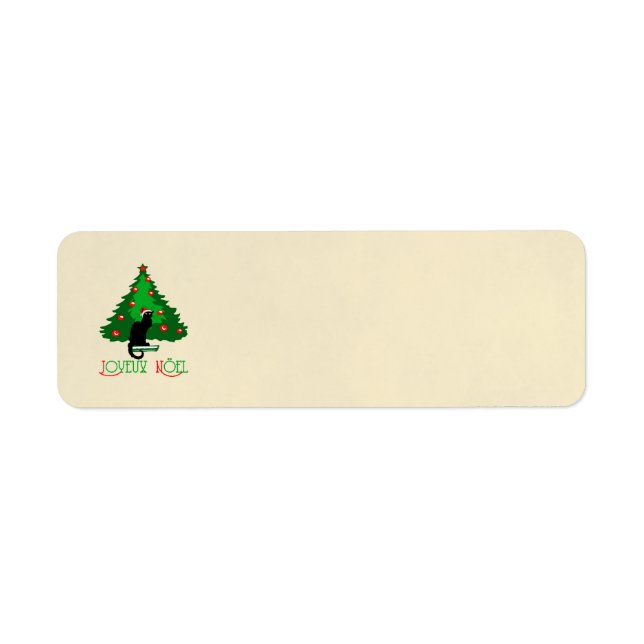 Chat Noir Joyeux Noel (Front)