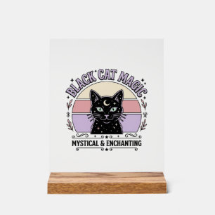 Chat Noir Magie Chat Noir Chat Noir Vintage Vector