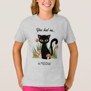 Chat Noir mignon m'avait eu au T-shirt Meow