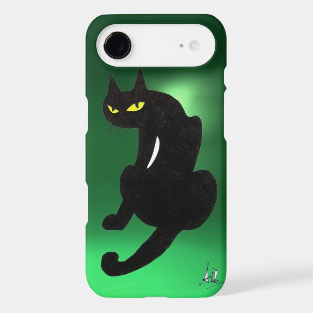 CHAT NOIR NINJA Jade Green (Verso)