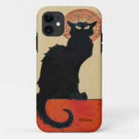 Chat Noir Vintage French Black Cat