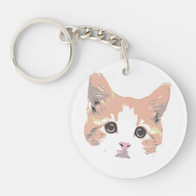 Chat Orange Et Blanc (Devant)