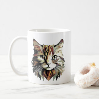 Chat Portrait Art Design Mug