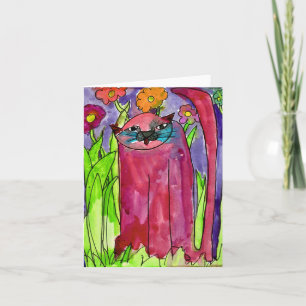 Chat rouge • Bianca Saad, vieillissent 8 - carte