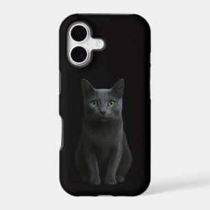 Chat Russe Bleu Noir 4 Luxe iPhone 17 Mate
