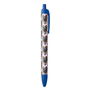Chat siamois au stylo Motif