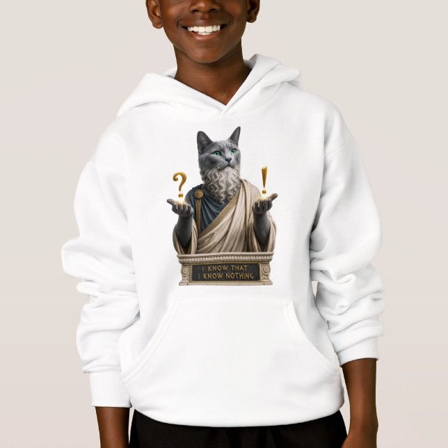 Chat Socrate Bleu Russe (Devant)
