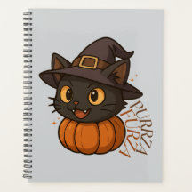 Chat sorcière Pumpkin Purr
