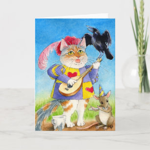 Chat, souris et corneille Carte des minstrels de l