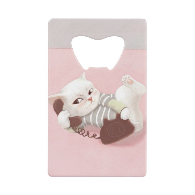 Chat sur le téléphone (Devant)