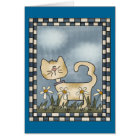 Chat sur le vagabondage