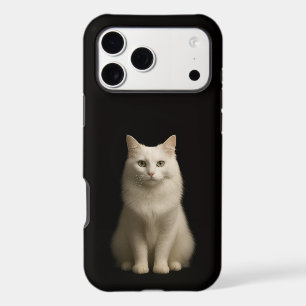 Chat Turc Angora Noir 4 Luxe iPhone 17 Pro Max