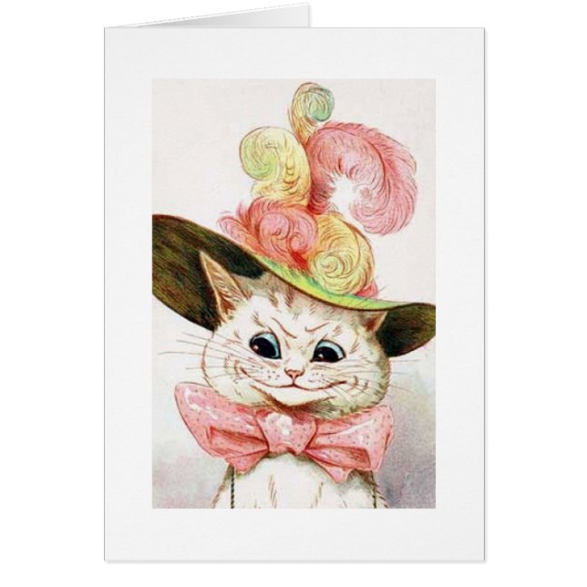 Chat utilisant un casquette, Louis Wain (Devant)