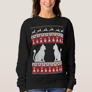 Chat Vilain Noël Sweat Noël Noël Noël