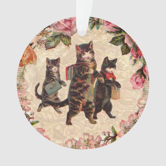 Chat Vintage jolie chatons antiques chatons (devant)