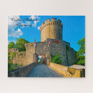 Château Alsbach Allemagne. Puzzle