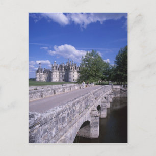 Chateau Chambord, Loire Valley, France Postcard