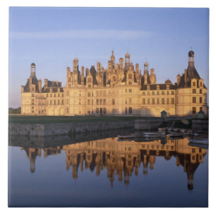 Chateau Chambord, Loire Valley, France Tile