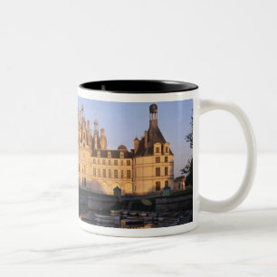 Chateau Chambord, Loire Valley, France Two-Tone Coffee Mug