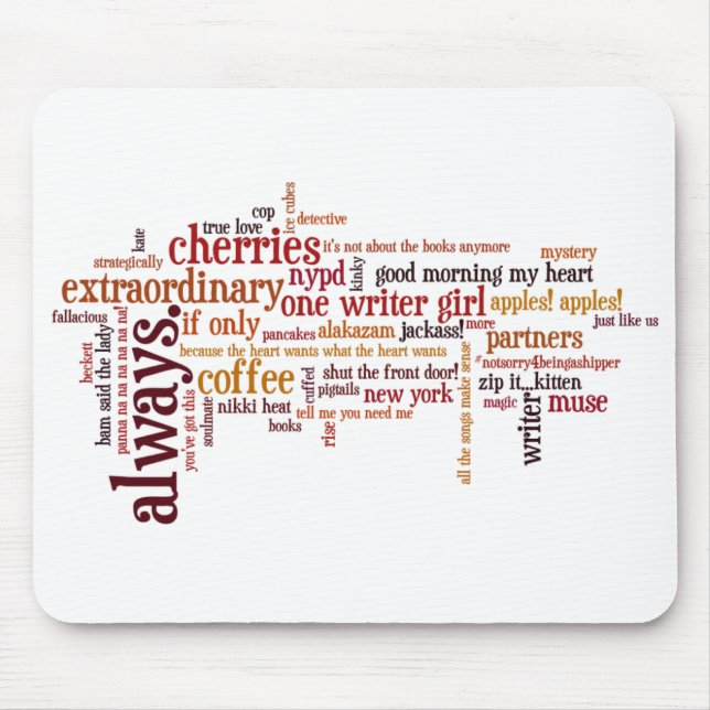 Château - château/Beckett - tapis de souris (Devant)