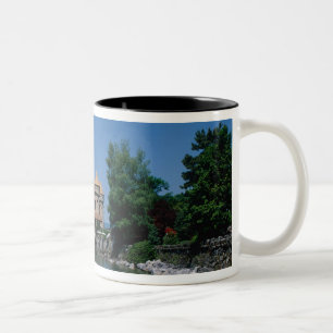 Chateau Chillon, Lake Geneva, Vaud Canton, Two-Tone Coffee Mug