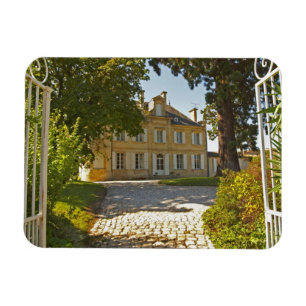 Chateau Cos Labory in Saint St Estephe, wrought Magnet
