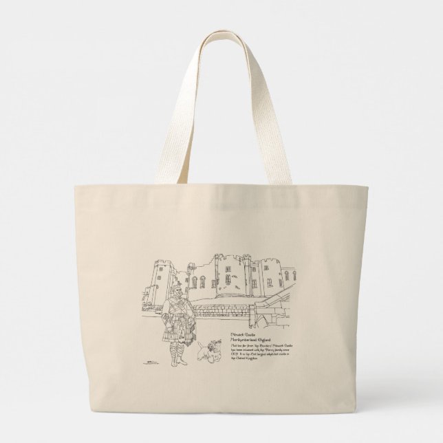 Château d'Alnwick, Gand Kilted, Sac fourre-tout Sc (Dos)