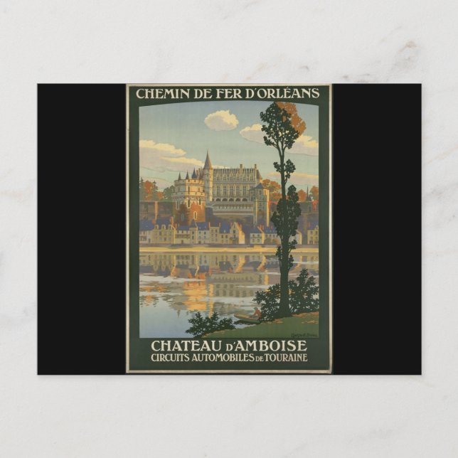 Chateau d'Amboise Postcard (Front)