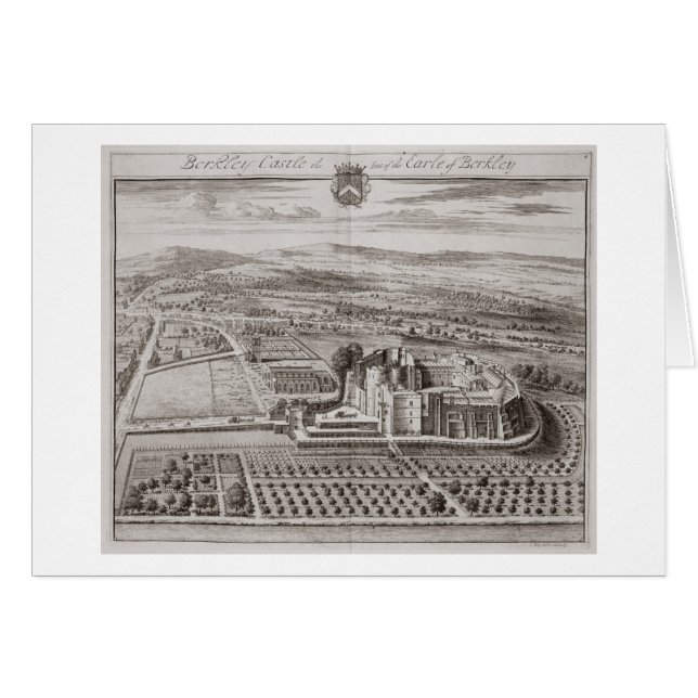 Château de Berkeley, Seat du comte de Berkeley (Devant horizontal)