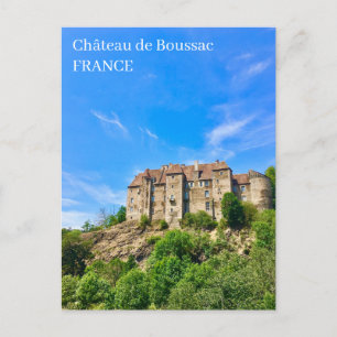 Château de Boussac Château France Carte postale