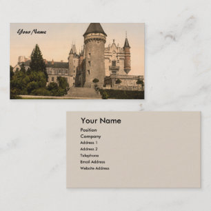 Chateau de Busset, near Vichy, France Business Card