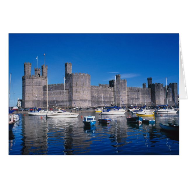 Château de Caernarfon, Galles, Galles (Devant horizontal)
