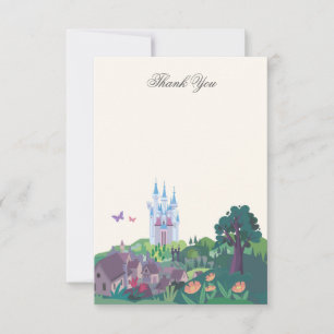 Château de Cendrillon Whimsical Baby shower Merci