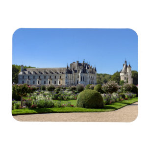 Chateau de Chenonceau in the Loire Valley - France Magnet