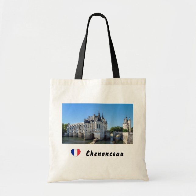 Chateau de Chenonceau in the Loire Valley - France Tote Bag (Front)