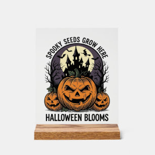 Château de citrouille d'Halloween Vintage T-shirt