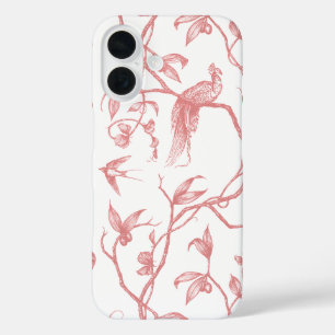 Chateau de Colombe Peacock toile iphone case
